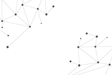 Soyut beyaz parlak teknoloji vektör arkaplanı. Düşük yalan makinesi, molekül ve iletişim geçmişi. Bağlantı yapısı. Vektör bilimi geçmişi. Çokgen.