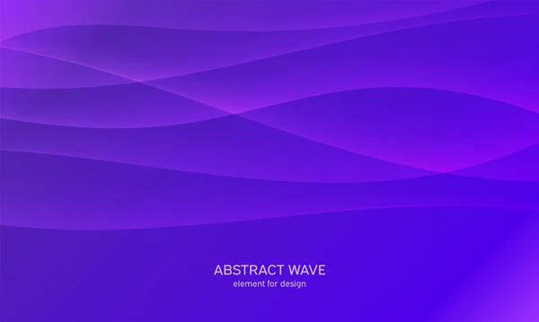 Abstraktes Wellenelement Für Design Digitaler Frequenzspurentzerrer Stilisierte Linie Kunst Hintergrund — Stockvektor
