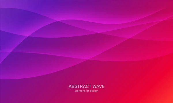Abstraktes Wellenelement Für Design Rosa Digitaler Frequenzspurentzerrer Stilisierte Linie Kunst — Stockvektor