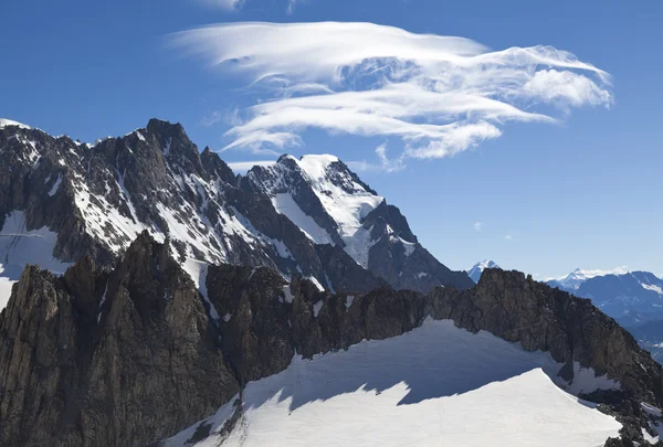 A Mont Blanc vonulata — Stock Fotó