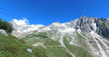 Panoramik Batı Alpler üzerinde