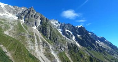 Panoramik Batı Alpler üzerinde