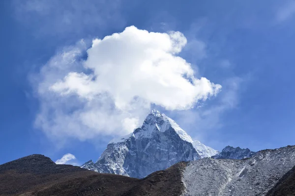 Chemin Vers Camp Base Everest Vallée Khumbu Parc National Sagarmatha — Photo