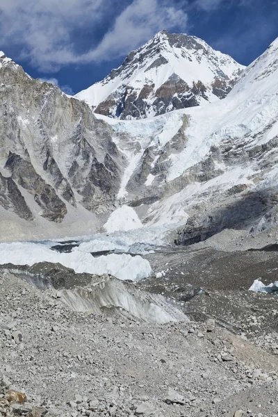 Cesta Základního Tábora Everest Údolí Khumbu Národního Parku Sagarmatha Nepálských — Stock fotografie