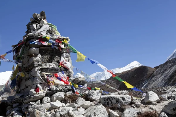Himalayas Nepal Cirka November 2017 Helden Der Lhotse Südwand Gedenkstätte — Stockfoto