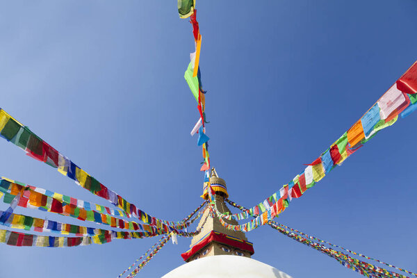 Nepal Sutras, originally written on cloth banners, were transmitted to other regions of the world as prayer flags.