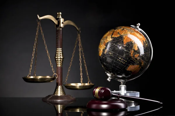 Law Justice Symbols — Stock Photo, Image