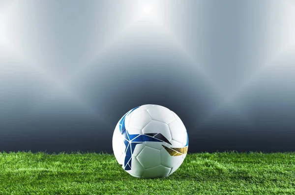 2018 Soccer World Cup Football League Championship Concept Soccer Ball — Stock Photo, Image