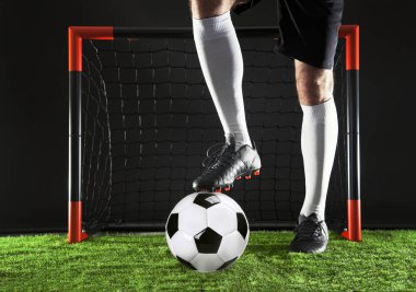 Futbol. Futbol oyuncusu. Dünya Kupası 2018. Uluslararası Futbol tourment kavramı.