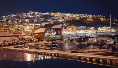 Narvik, Norveç 'te güzel bir kutup bölgesi.