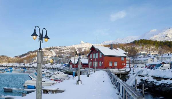 Narvik 挪威美丽的极地目的地 — 图库照片