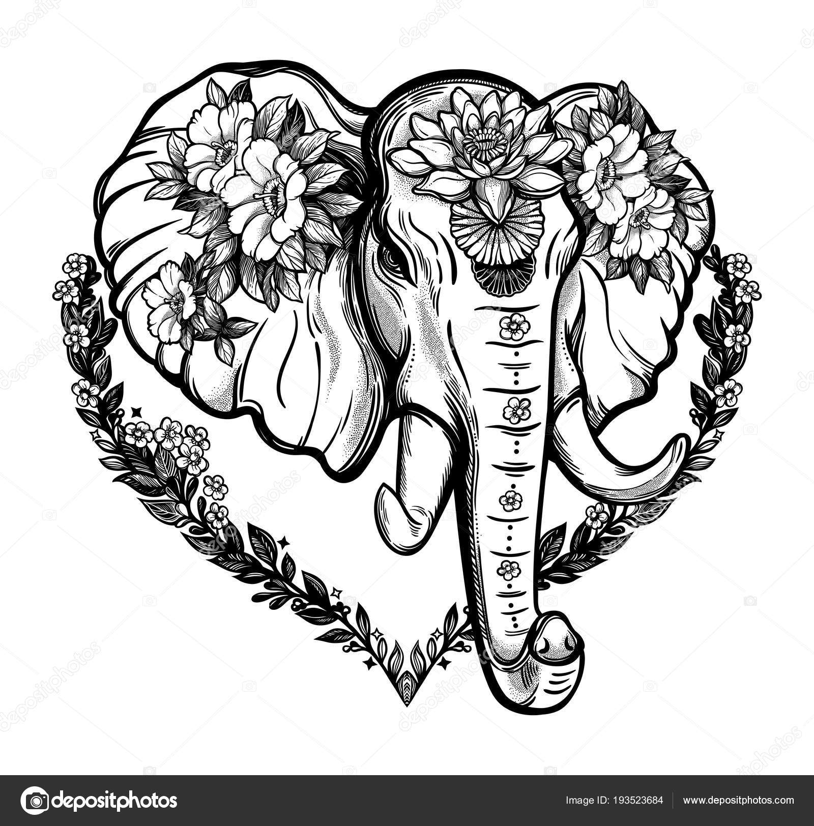 Free Free 135 Floral Elephant Svg SVG PNG EPS DXF File