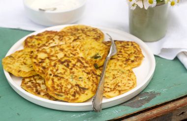 Kabak börek, sebze krep