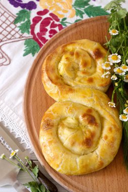 Geleneksel ev yapımı Romanya ve Moldova pies - saralie.