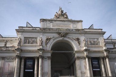 Roma, İtalya - 3 Şubat 2020: Palazzo delle Esposizioni