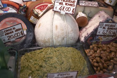 Roma, İtalya - 3 Şubat 2020: Bir mezecinin manzarası