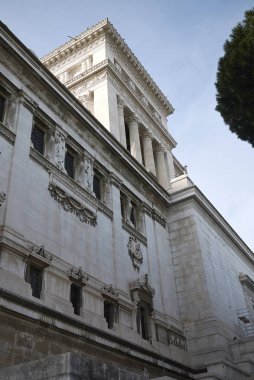 Roma, İtalya - 3 Şubat 2020: Victor Emmanuel Ii Anıtı (Vittoriano)