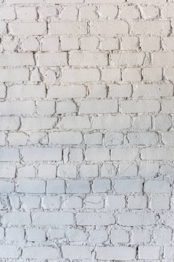 Beyaz tuğla duvar 