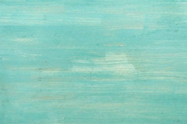 Turquoise wooden background