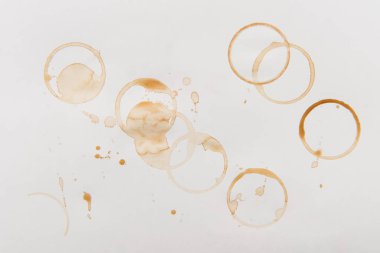 coffee stains background clipart