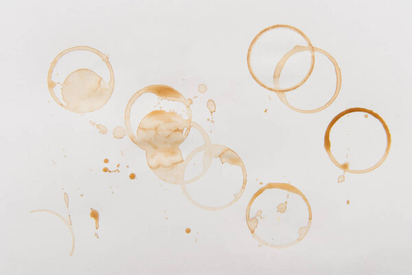 coffee stains background