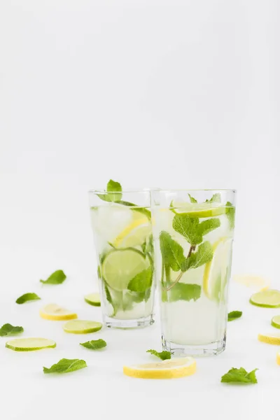 Refreshing citrus lemonades — Stock Photo, Image