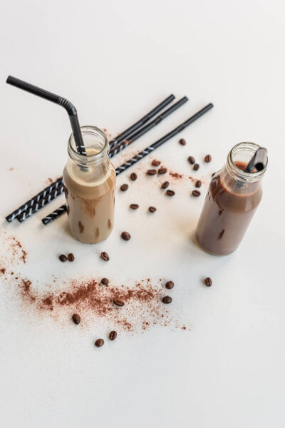 Коктейли холодного кофе
 