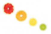 čerstvé citrusové plody