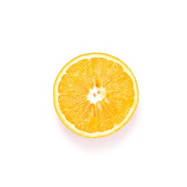 fresh slice of orange clipart