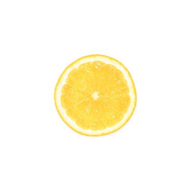slice of fresh lemon clipart