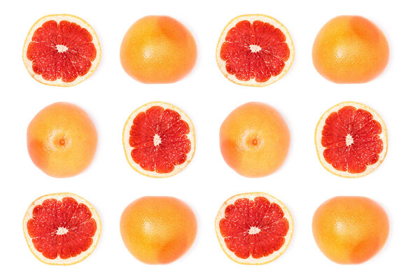 composition of fresh grapefruits 