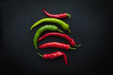 fresh chili peppers clipart