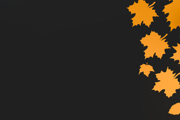 Клен оставляет фон