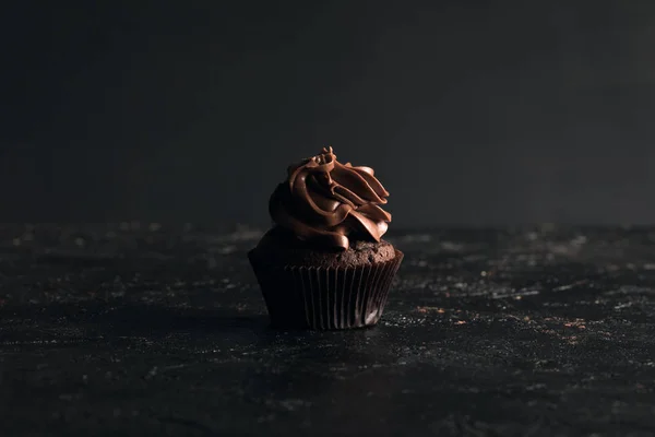 Cupcake au chocolat sucré — Photo