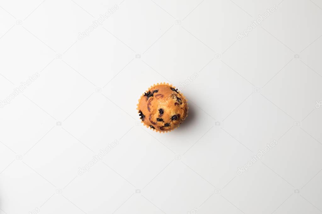 muffin with blueberries