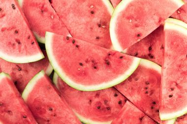 watermelon slices background clipart