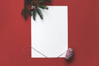 boş Noel kartı