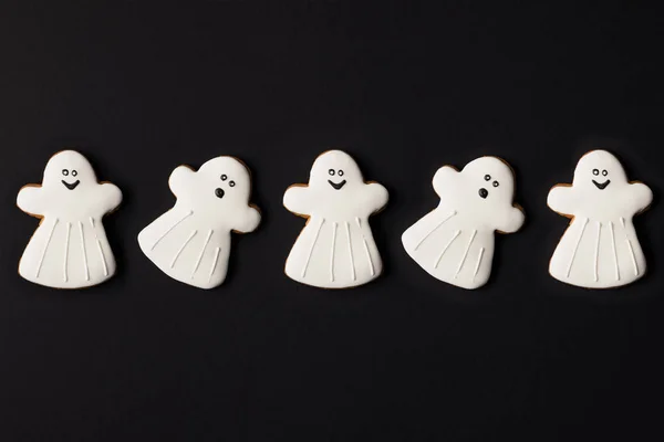 Halloween ghost cookies — Stockfoto
