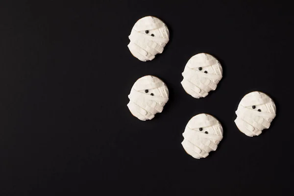 Galletas de momia de Halloween — Foto de Stock