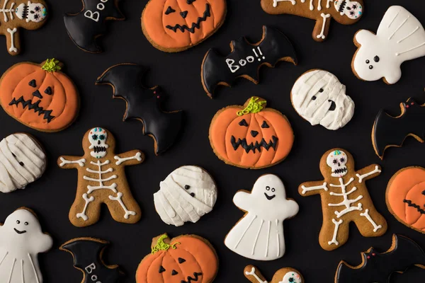 Halloween cookies — Stockfoto