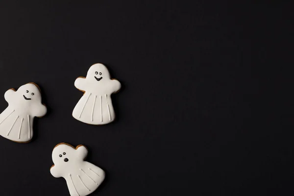 Halloween ghost cookies — Stock Photo, Image