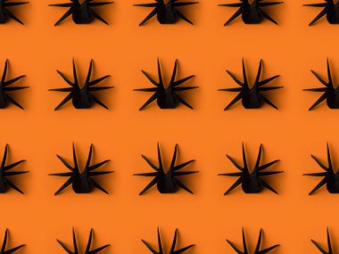 origami spiders texture clipart