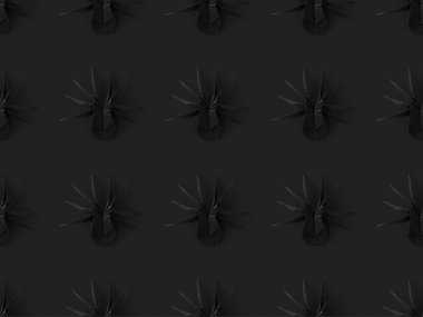halloween texture black origami spiders clipart