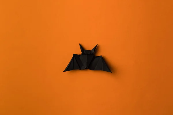 Halloween origami bat — ストック写真