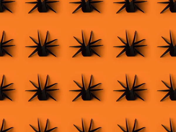 Origami spiders texture — Stock Photo, Image