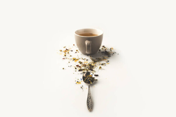 herbal tea in cup