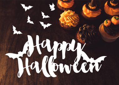 ev yapımı halloween cupcakes 