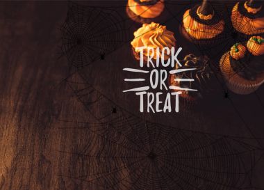ev yapımı halloween cupcakes 