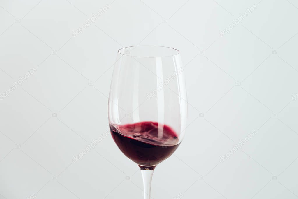 glass of red wine