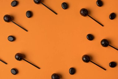 siyah Cadılar Bayramı lolipop